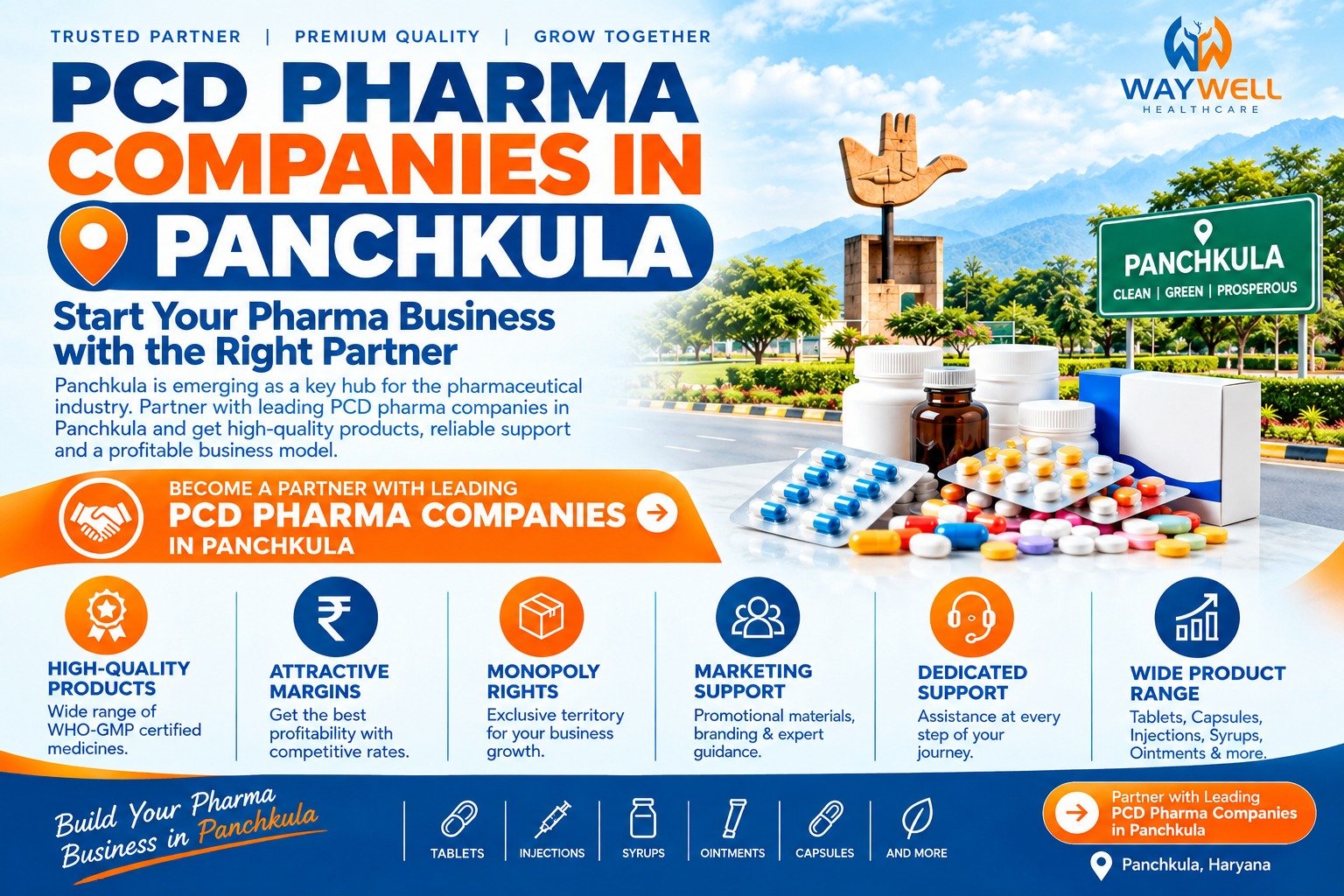 PCD Pharma Companies in Panchkula