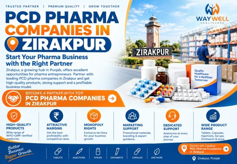 PCD Pharma Companies in Zirakpur