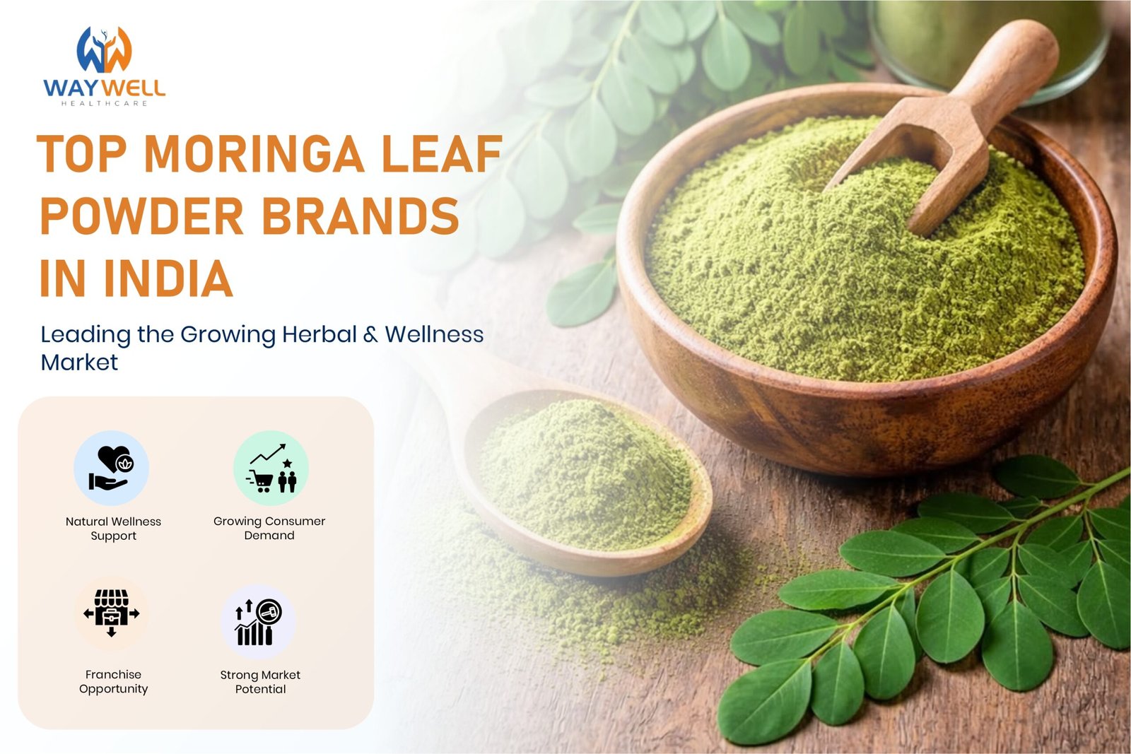 Moringa Leaf Powder brands in India